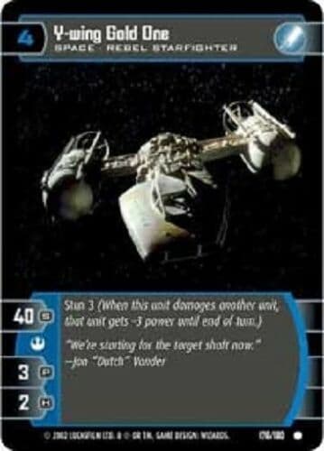 Y-Wing Gold One - FOIL — image 1