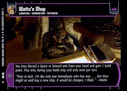 Watto's Shop - FOIL — image 1