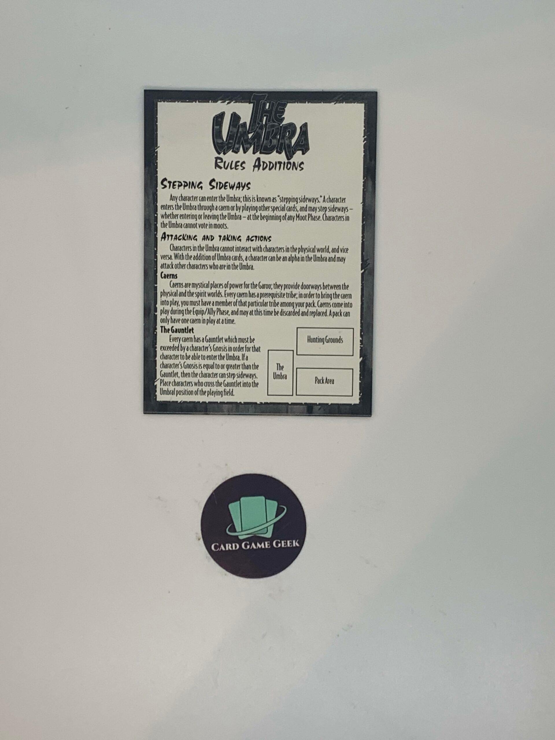 Rage - Umbra Booster Insert — image 1