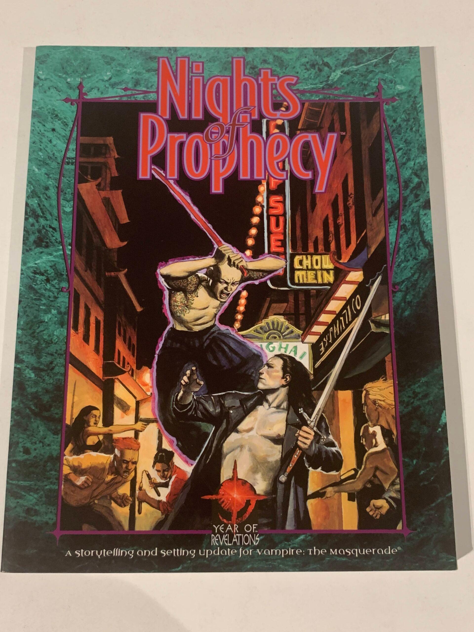 Vampire the Masquerade - Nights of Prophecy - WW2265 - EX — image 1