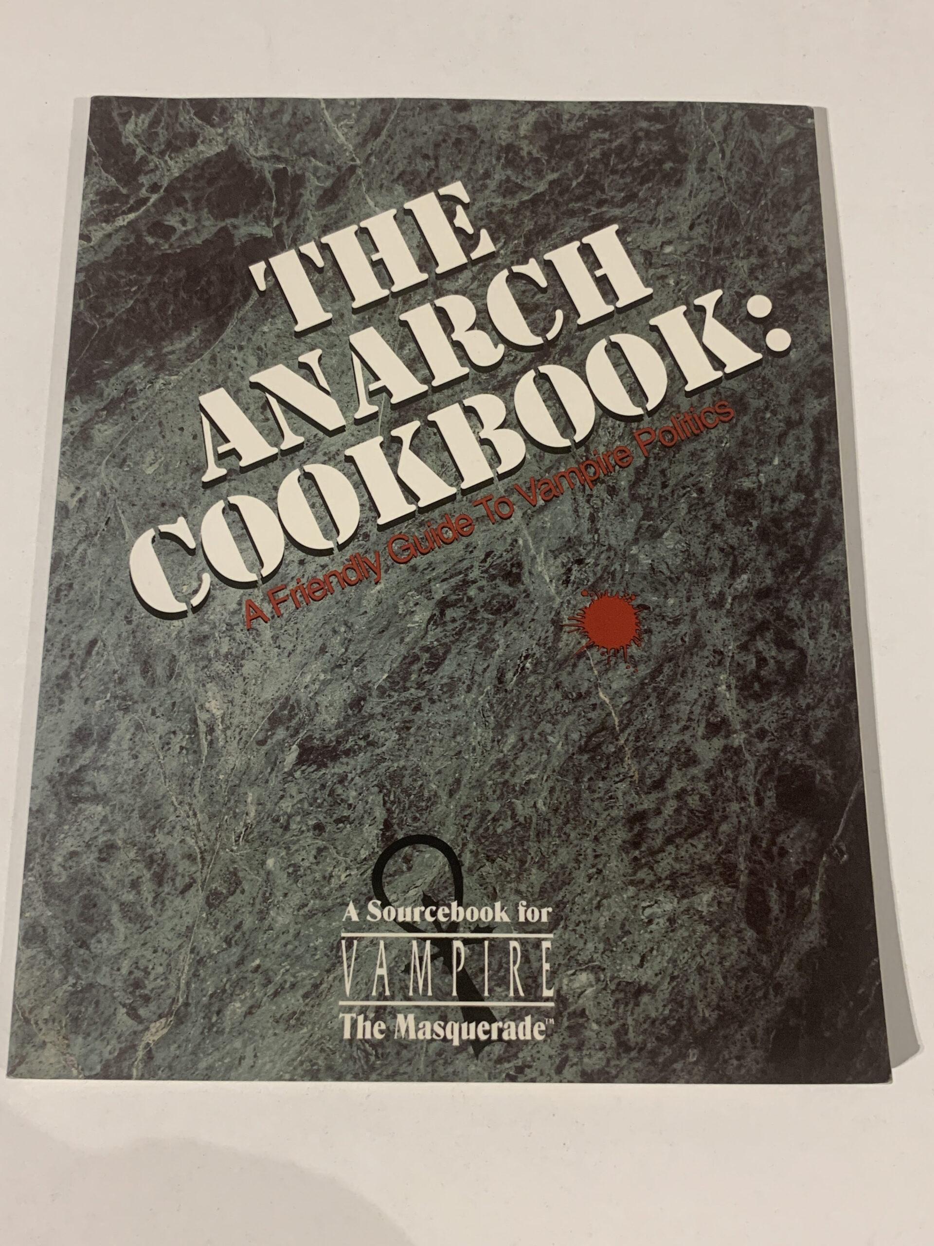 Vampire the Masquerade - The Anarch Cookbook - WW2207 - EX — image 1