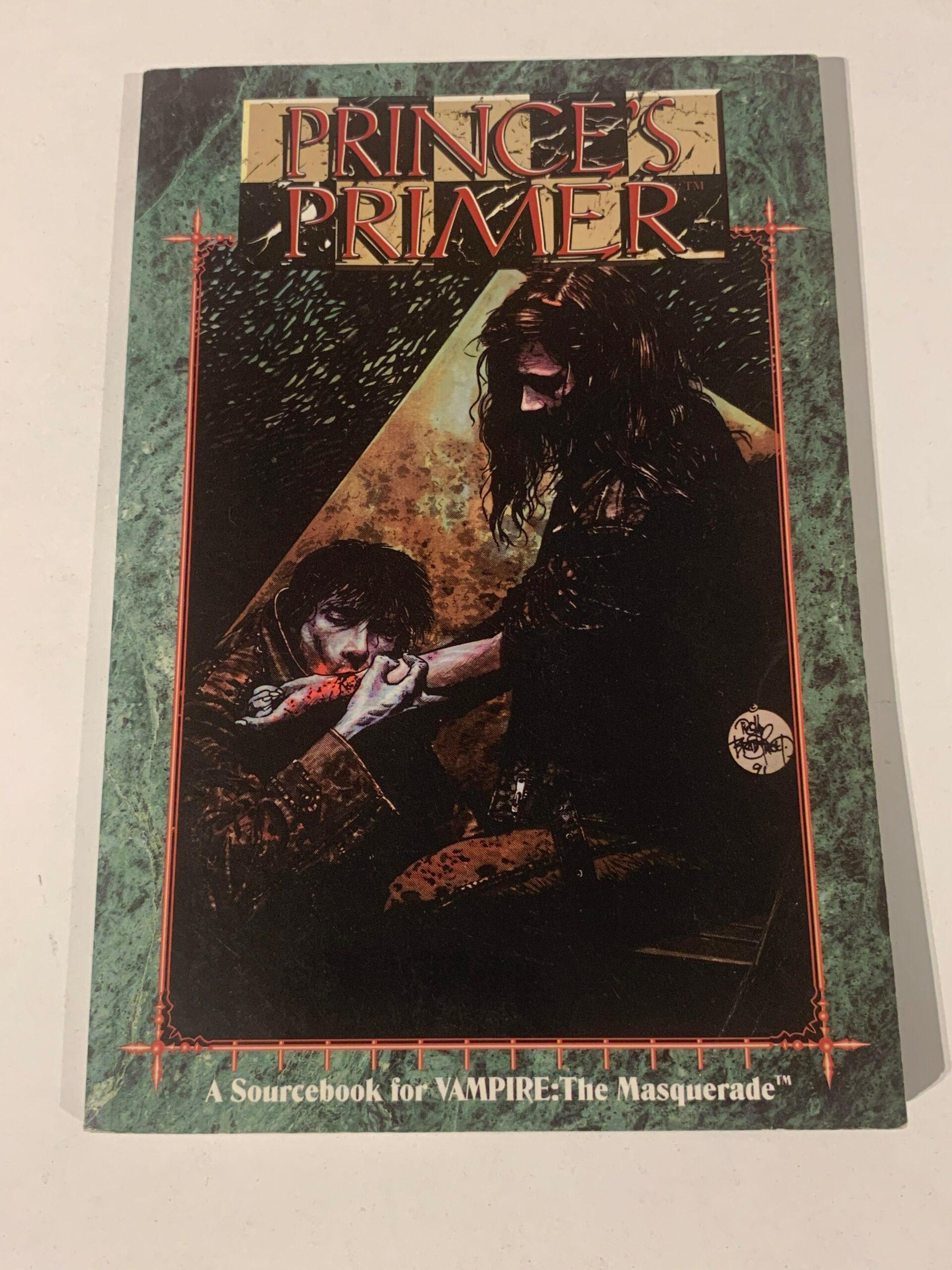 Vampire the Masquerade - Prince's Primer - WW2231 - VG — image 1