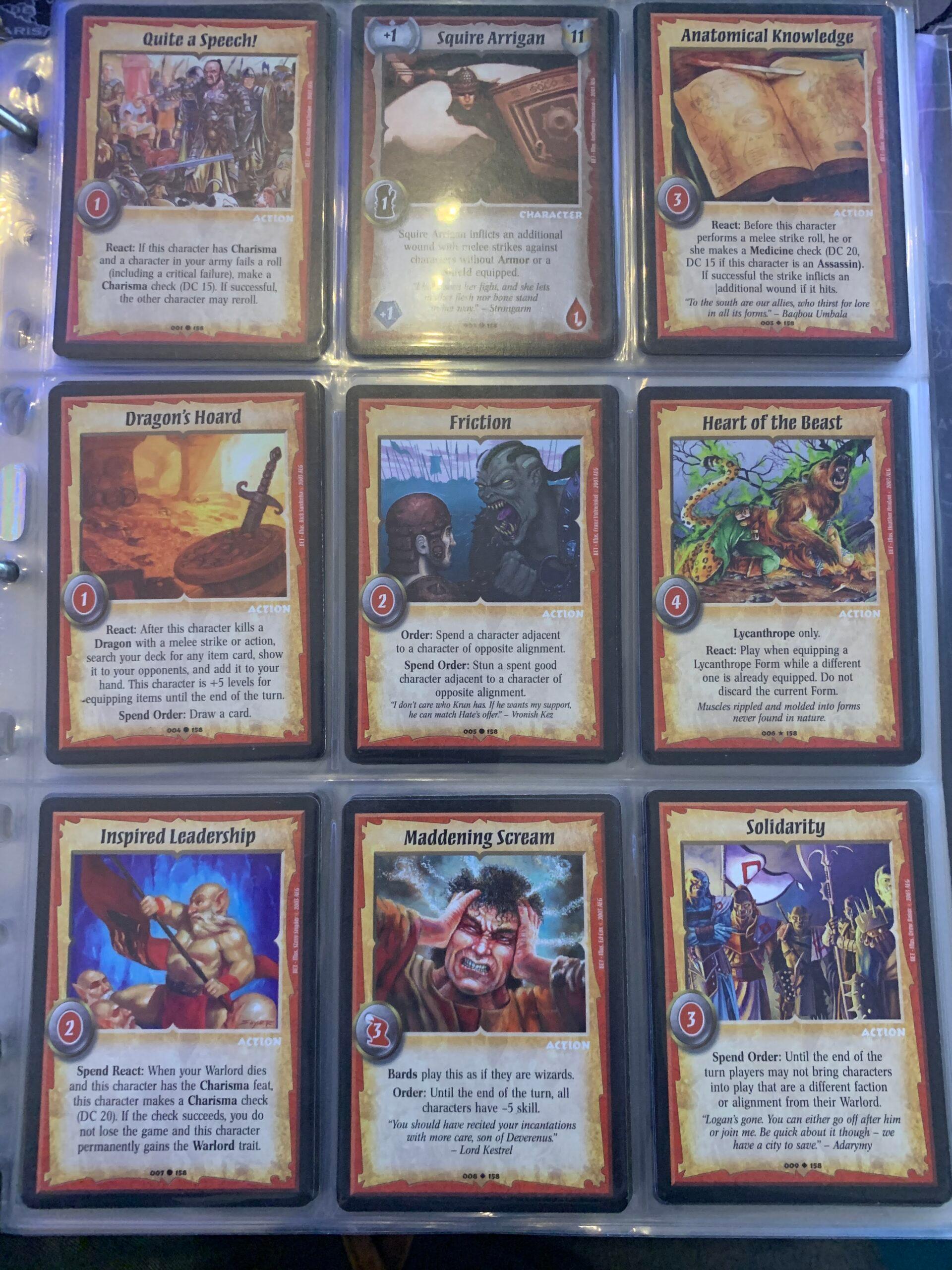 Warlord Saga of the Storm - Betrayal - Full Set — image 1