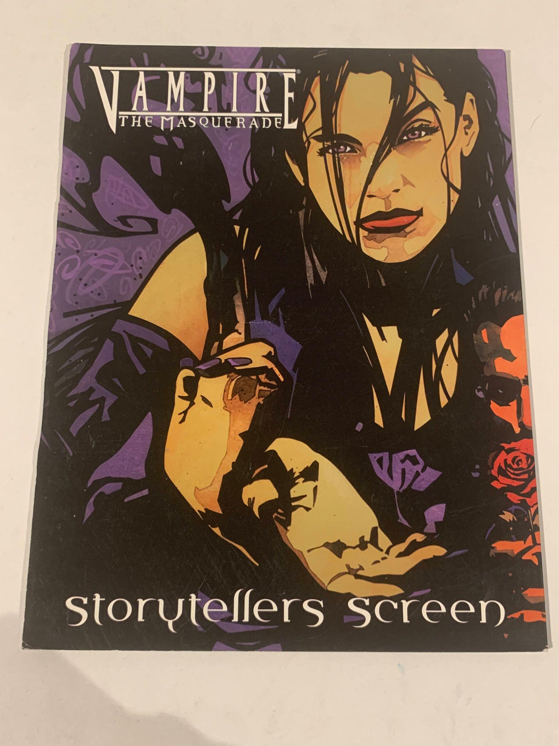 Vampire the Masquerade - Storytellers Screen & Companion 3rd Edition - WW2206 - VG — image 1