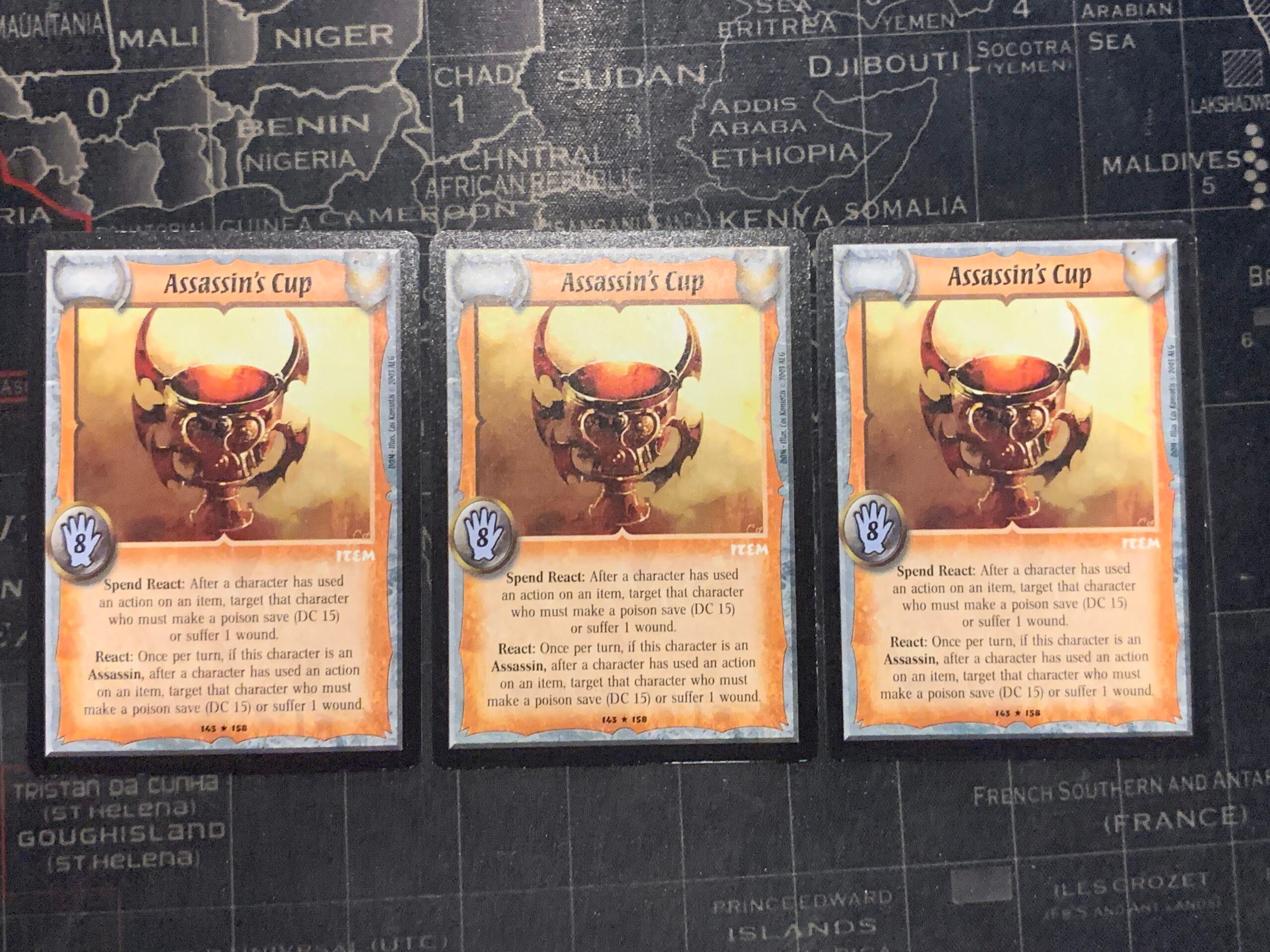 Assassin's Cup x3 - Item — image 1