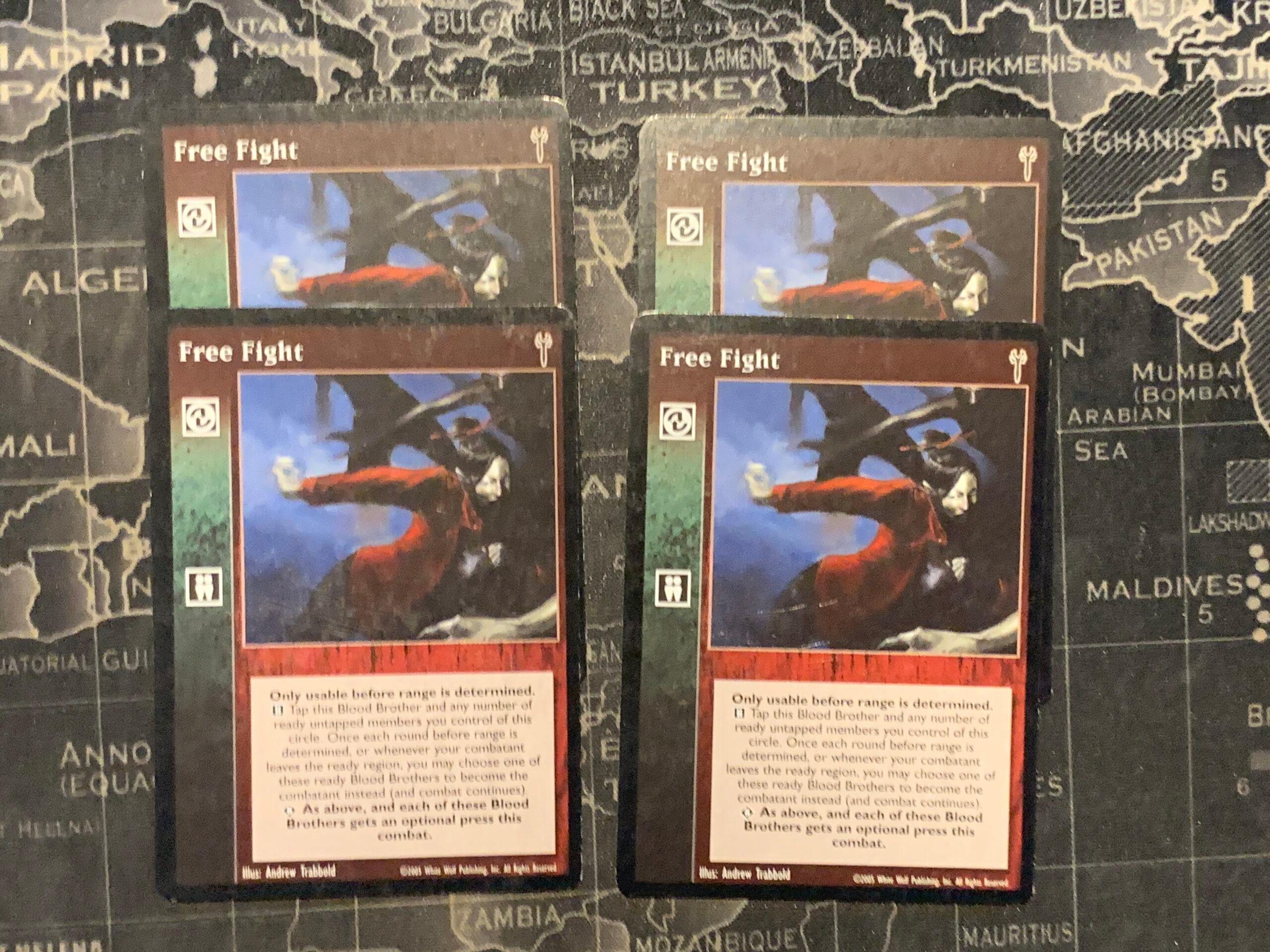 Free Fight x4 Legacies of Blood - Combat — image 1