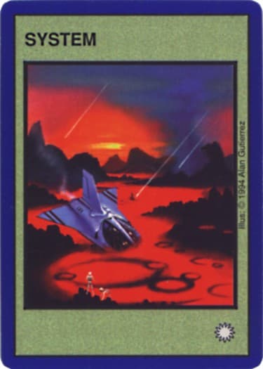 System A [Ship crashed in red lava] — image 1
