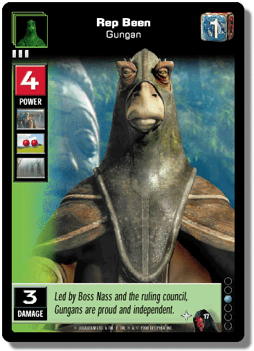 Rep Been, Gungan - Beta — image 1