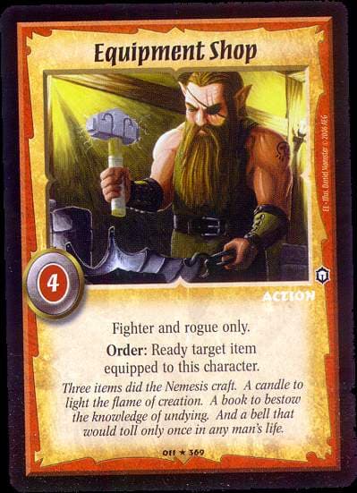 Equipment Shop - FOIL — image 1