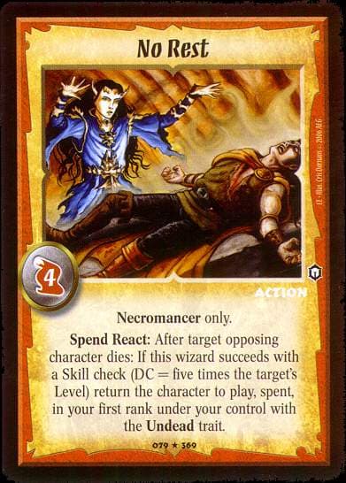 No Rest - FOIL — image 1