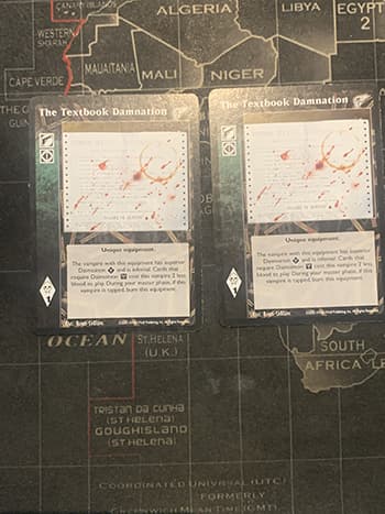 The Textbook of Damnation x2 Kindred Most Wanted - Equipment — image 1