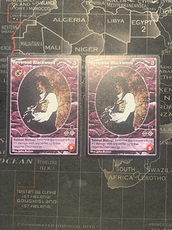 Reverend Blackwood x2 Sabbat - Tremere Antitribu — image 1