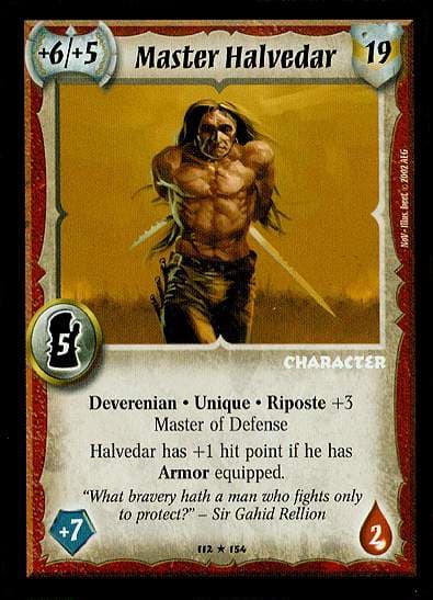 Master Halvedar - FOIL — image 1
