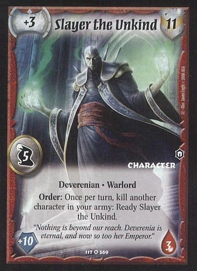 Slayer the Unkind - FOIL — image 1