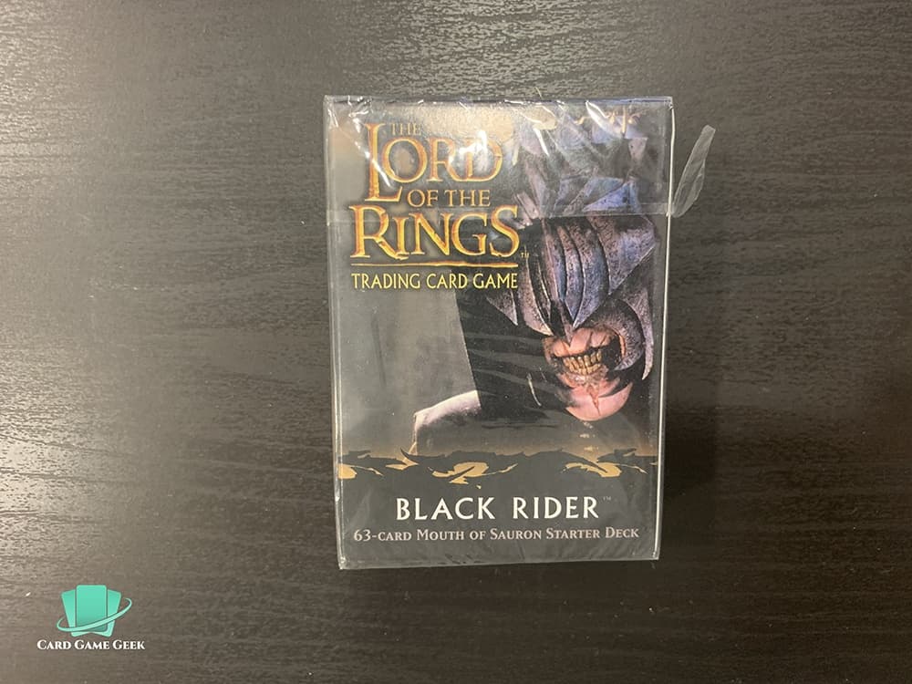 Lord of the Rings - Black Rider - Mouth of Sauron Starter Deck — image 1
