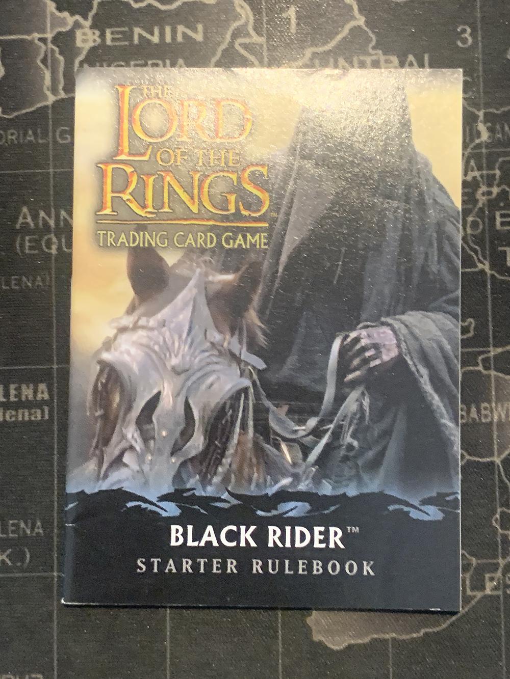 Lord of the Rings - Black Rider - Rulebook — image 1
