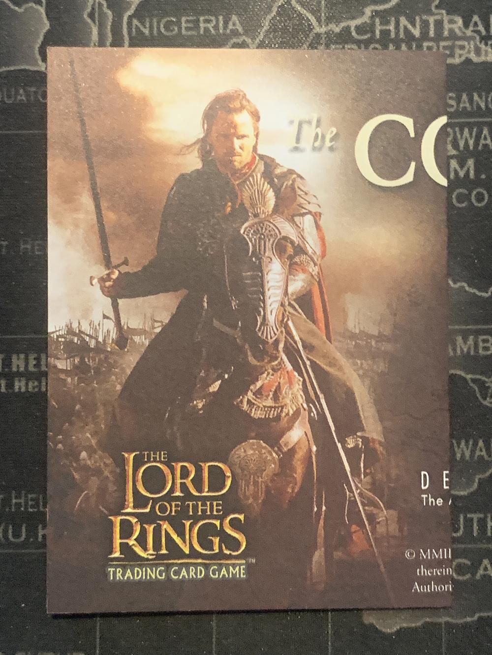 Lord of the Rings - Countdown Collection - Insert — image 1