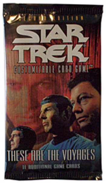 Star Trek 2E - These Are The Voyages - Full Set (No Foil) (Missing Parek) — image 1