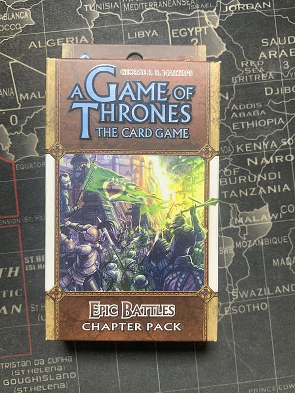 A Game of Thrones 1E - Epic Battles - Chapter Pack — image 1