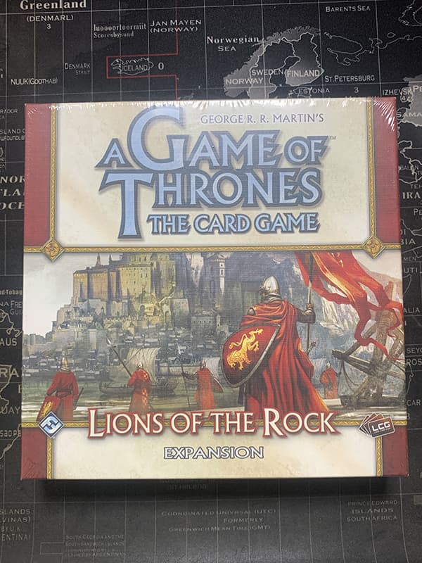 A Game of Thrones 1E - Lions of the Rock - Expansion — image 1