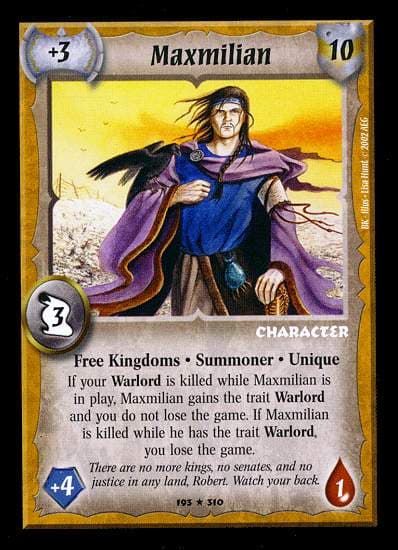 Maxmilian - FOIL — image 1