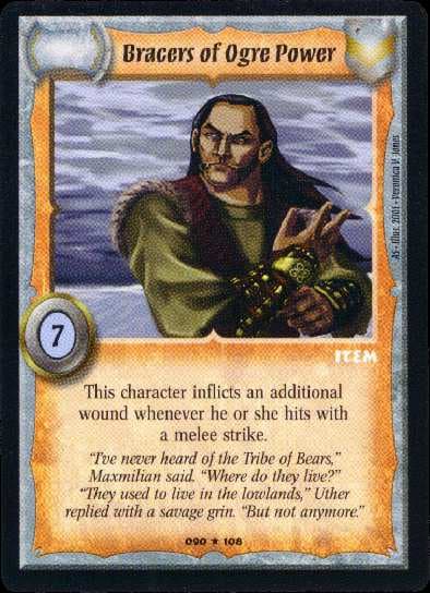 Bracers of Ogre Power - FOIL — image 1