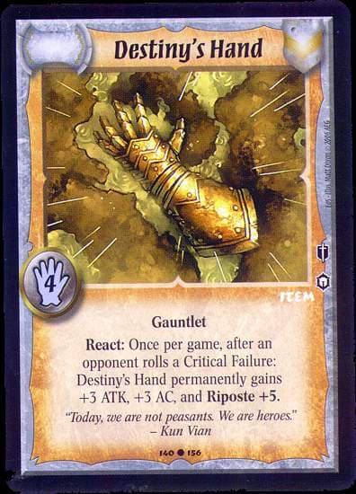 Destiny's Hand — image 1