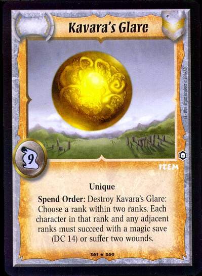 Kavara's Glare — image 1