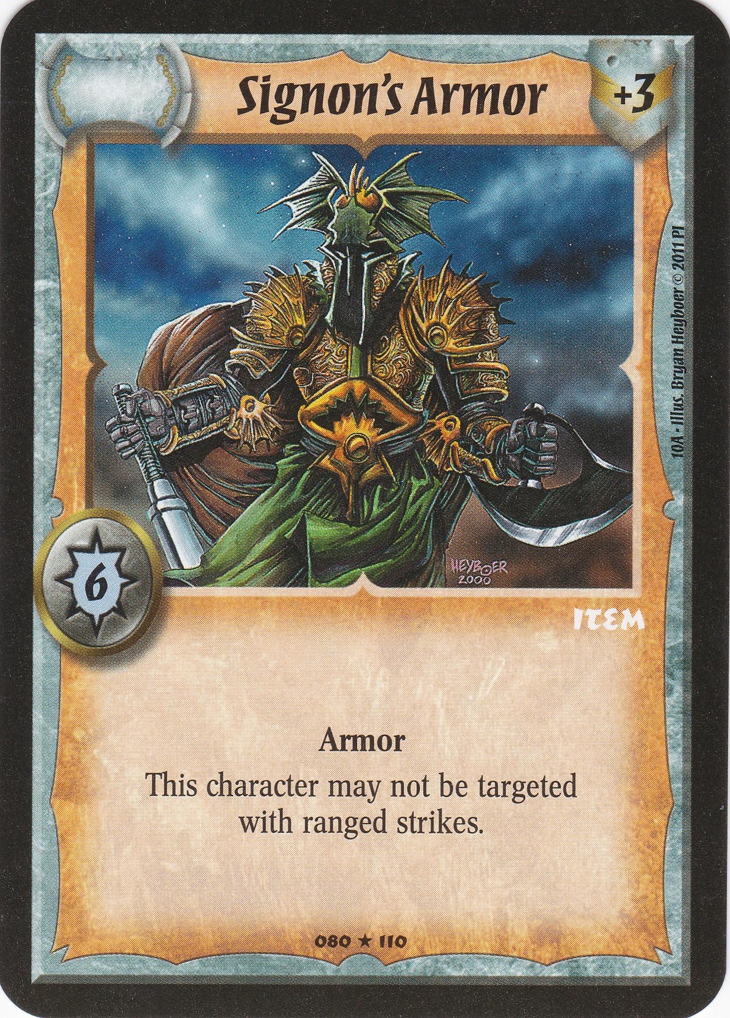 Signon's Armor — image 1