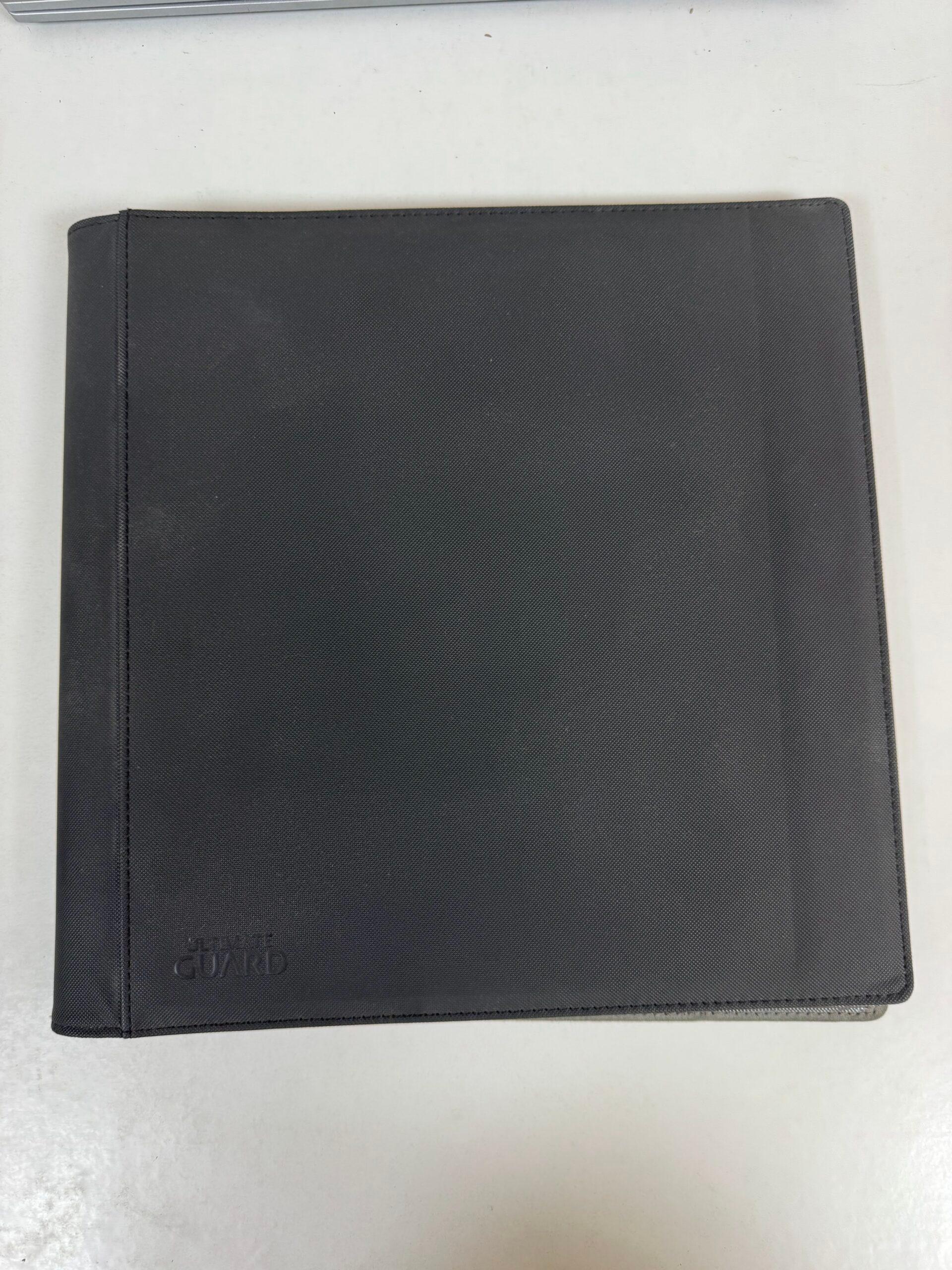 Ultimate Guard Quadrow Portfolio Playset Binder - 12-Pocket Black - Very Good — image 1