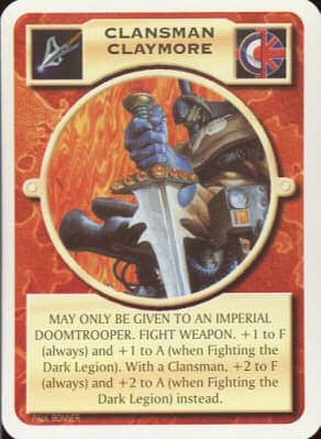 CLANSMAN CLAYMORE - REVISED — image 1