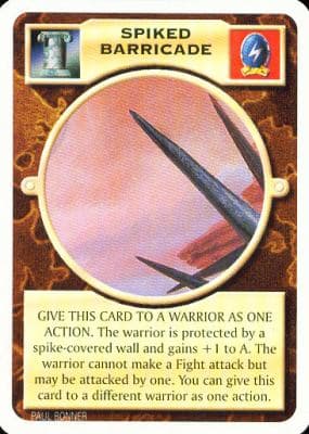 SPIKED BARRICADE - REVISED — image 1