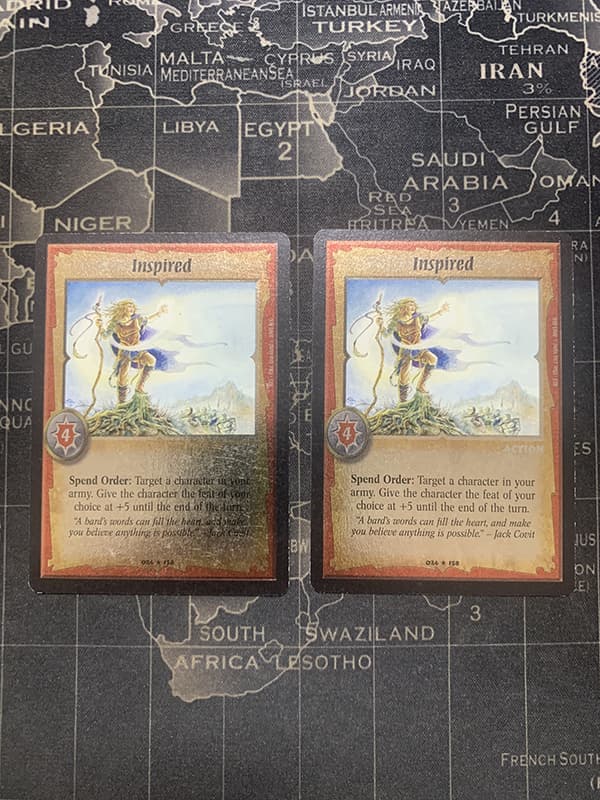 Inspired x2 - FOIL - Action — image 1