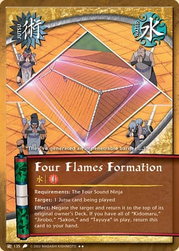 Four Flames Formation (J-135) — image 1