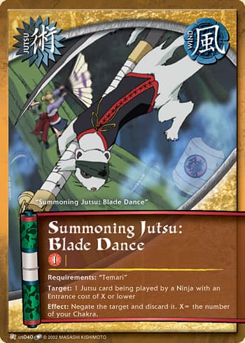 Summoning Jutsu: Blade Dance (J-US040) — image 1