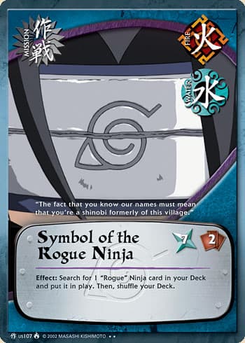 Symbol of the Rogue Ninja (M-US107) — image 1