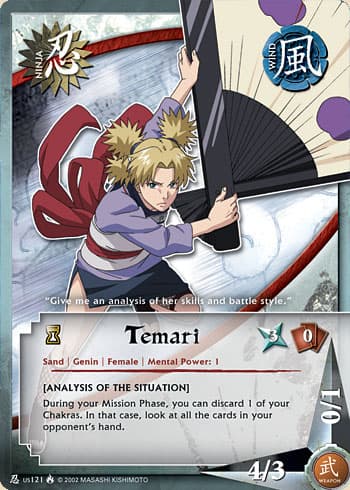 Temari (N-US121) - FOIL — image 1