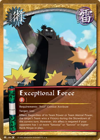 Exceptional Force (J-284) — image 1