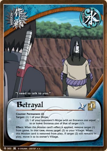 Betrayal (M-502) - FOIL — image 1
