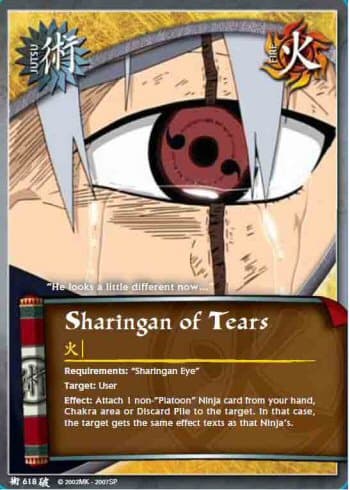 Sharingan of Tears (J-618) - FOIL — image 1