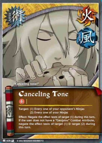 Canceling Tone (J-628) - FOIL — image 1