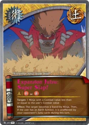 Expansion Jutsu: Super Slap! (J-697) - FOIL — image 1