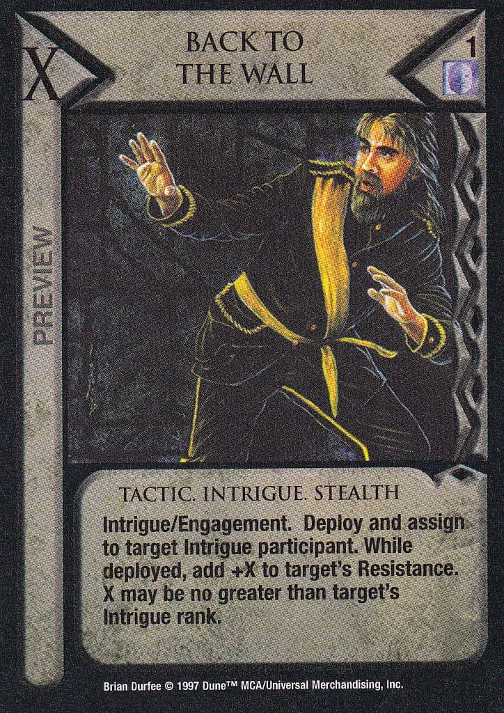 Back to the Wall - Pre-Gencon — image 1