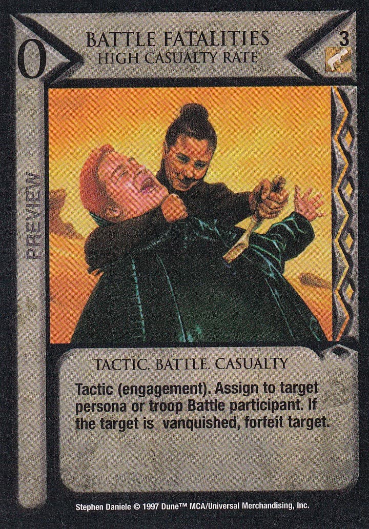 Battle Fatalities - Pre-Gencon — image 1
