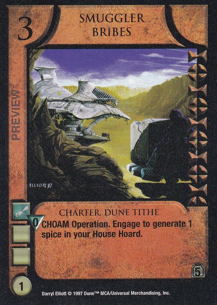 Smuggler Bribes - Pre-Gencon — image 1