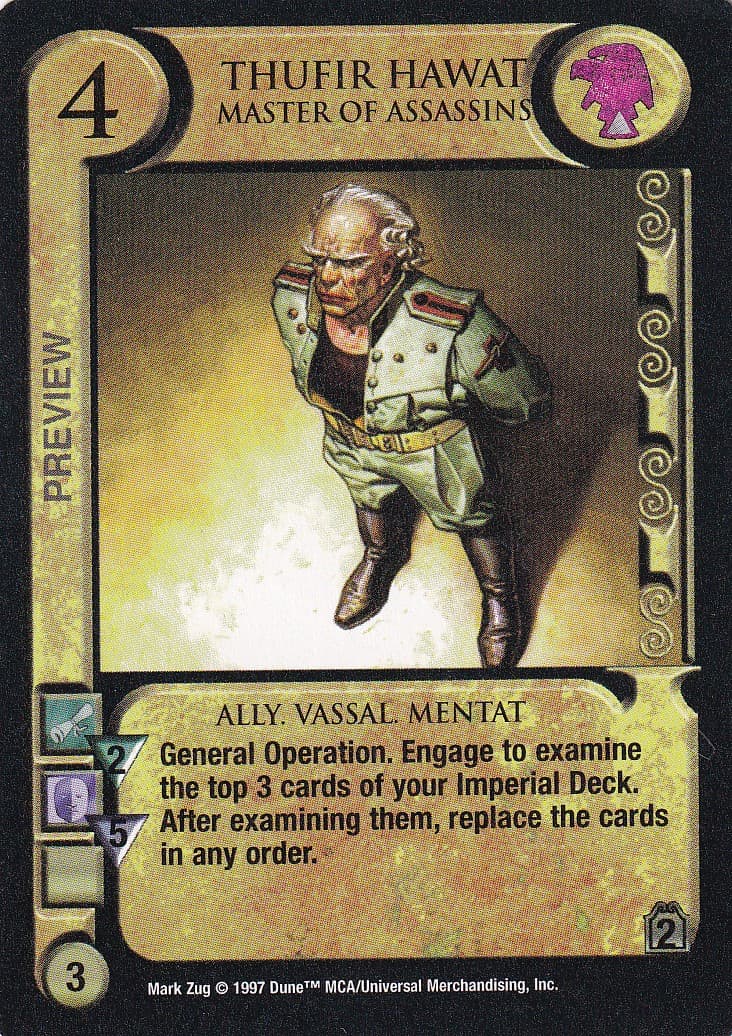 Thufir Hawat - Pre-Gencon — image 1