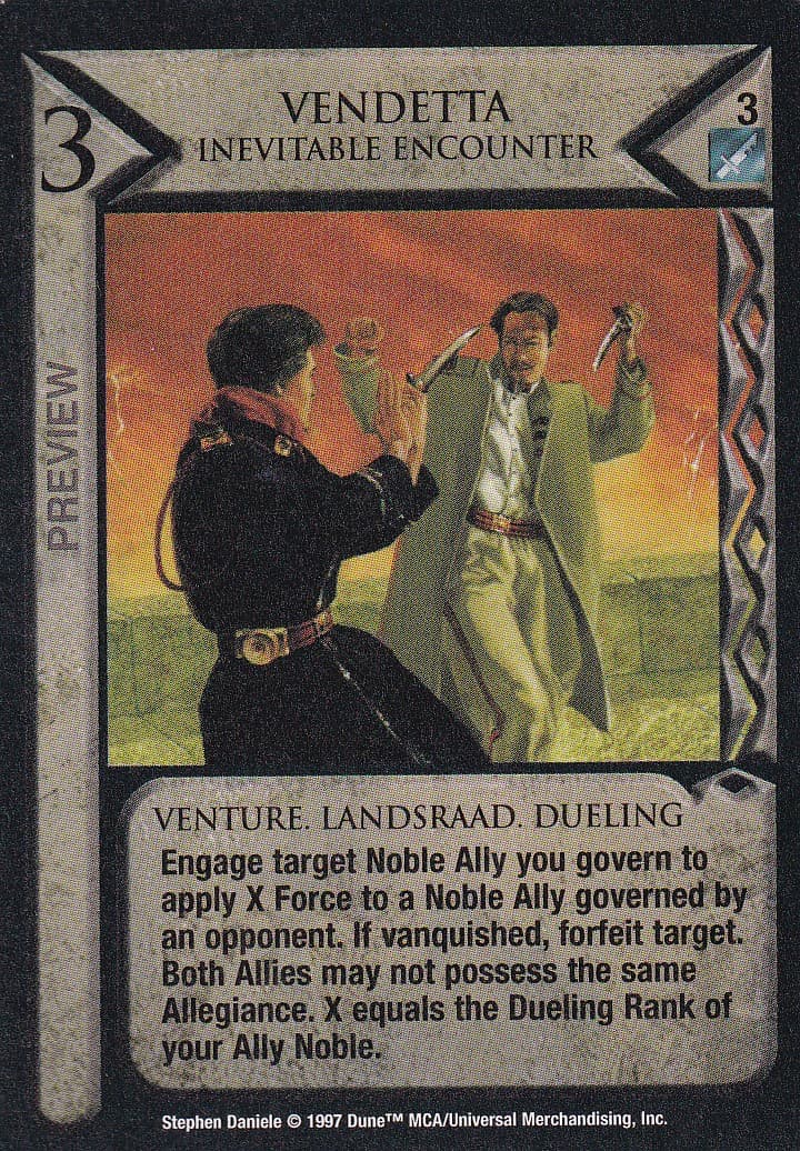 Vendetta - Pre-Gencon — image 1