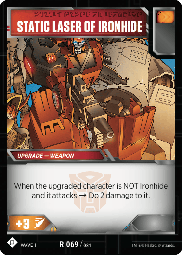 Static Laser of Ironhide — image 1