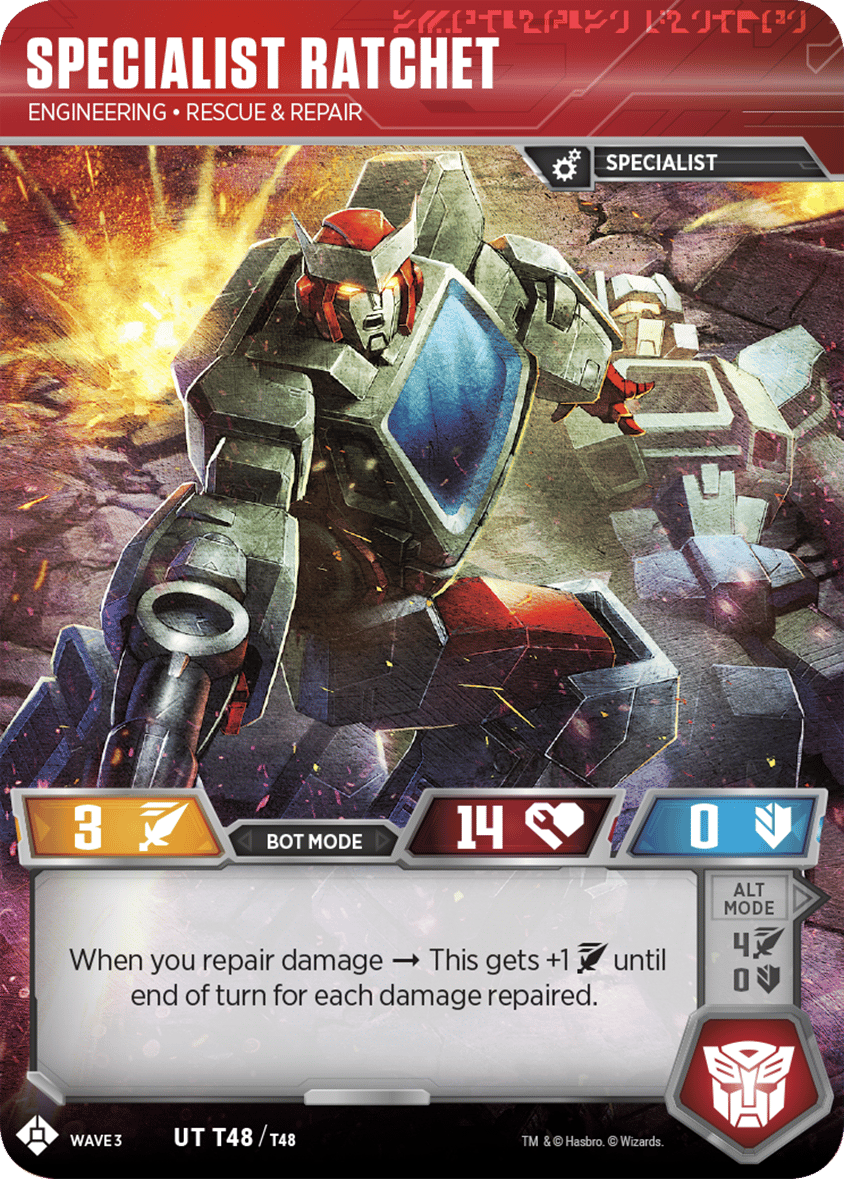 Specialist Ratchet - Engineering, Rescue & Repair - FOIL — image 1