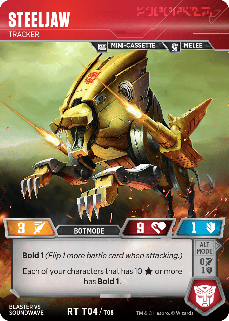 Steeljaw - Tracker - FOIL — image 1